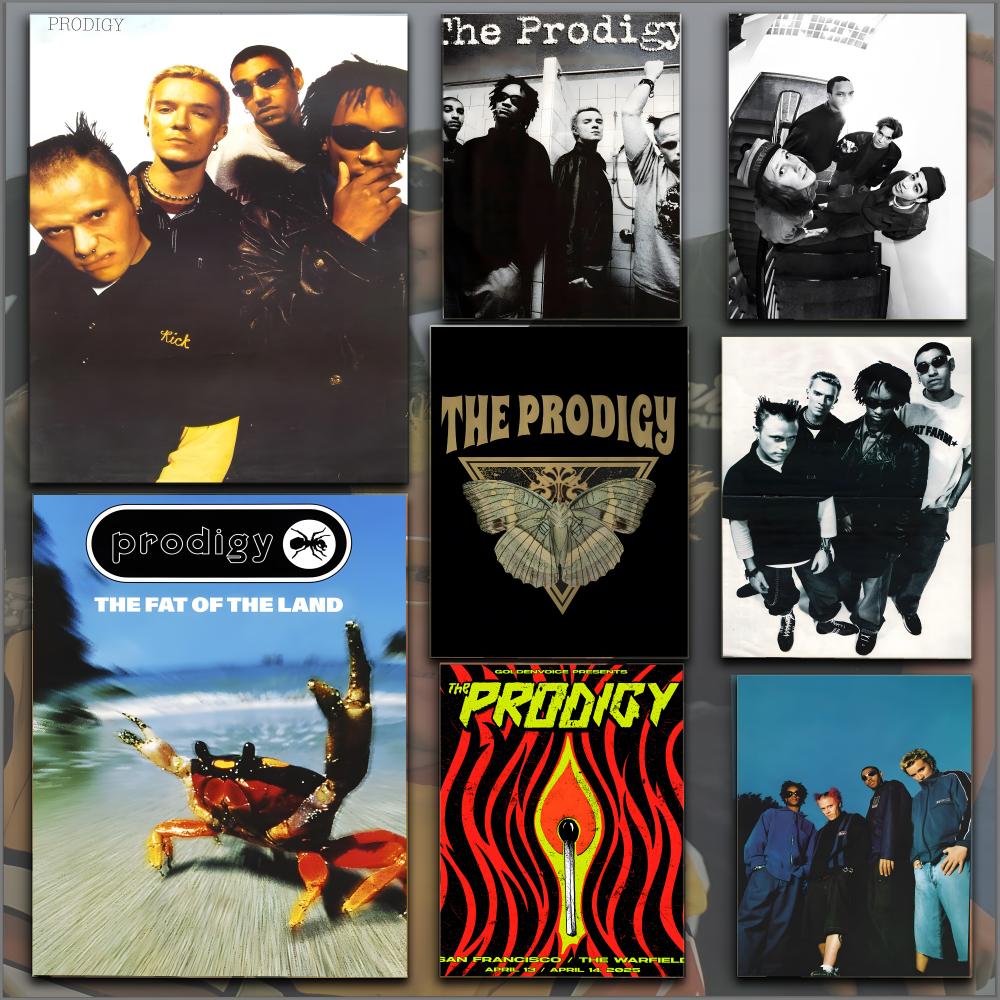 Interior Design Studio - Poster Band Musik The P-Prodigy Cetak