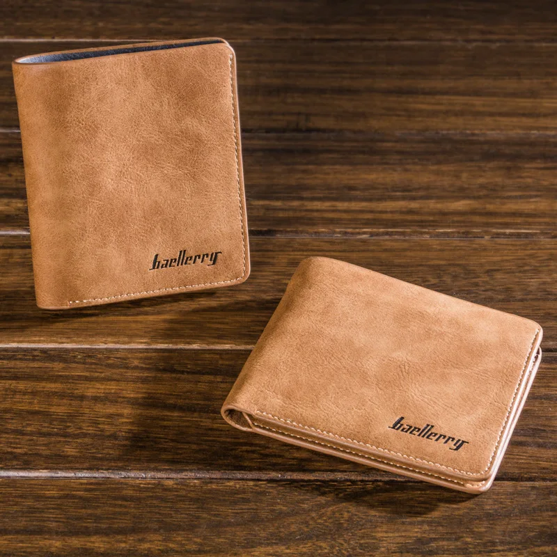 Interior Design Id - Baellerry dompet kulit Nubuck pria, Slim
