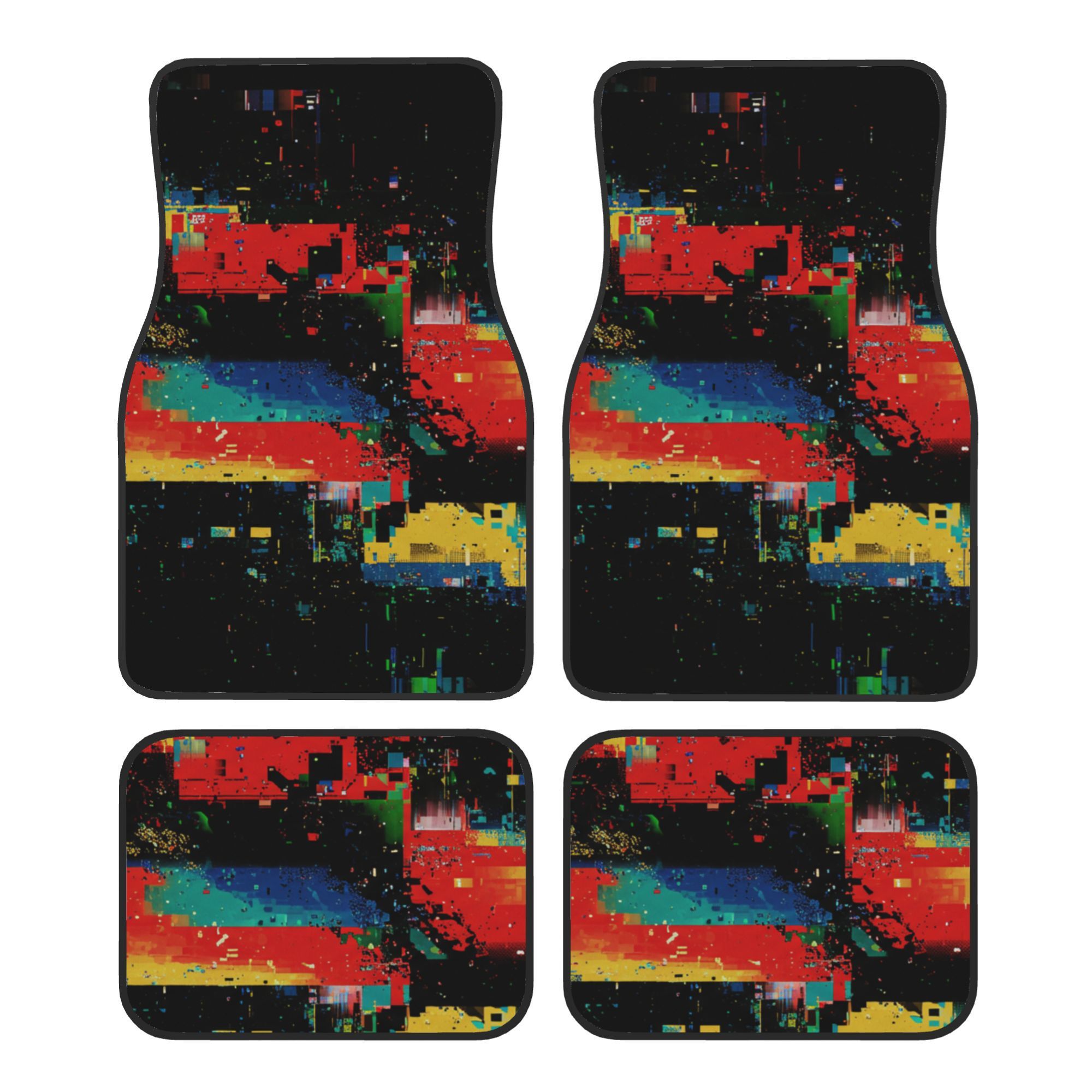 Interior Design Graphic Design - 4 Buah Karpet Mobil Modis, Elemen
