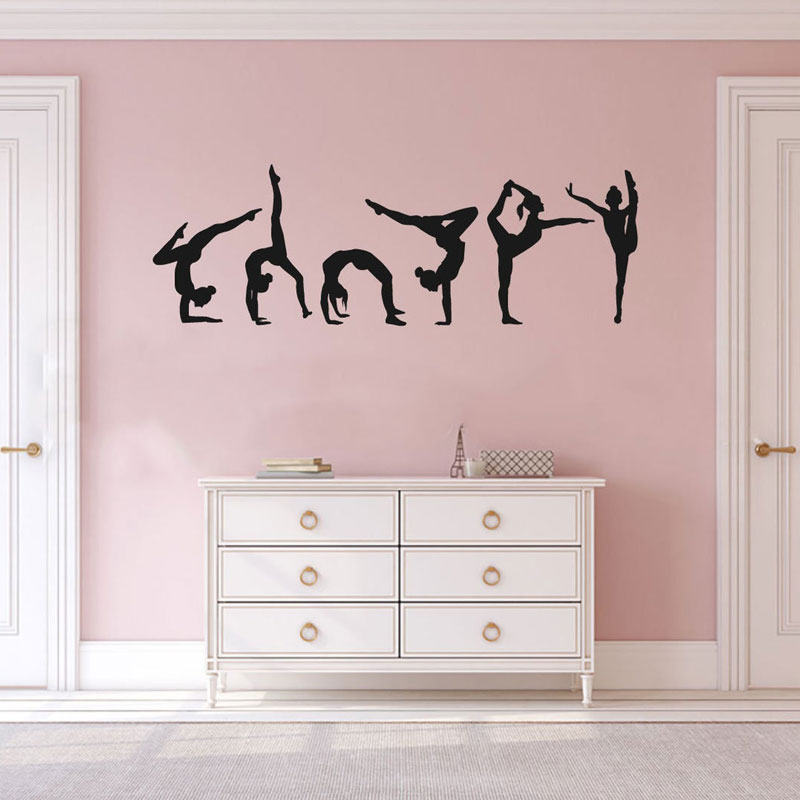 Interior Design Studio - Set 6 Stiker Dinding Senam Pesenam