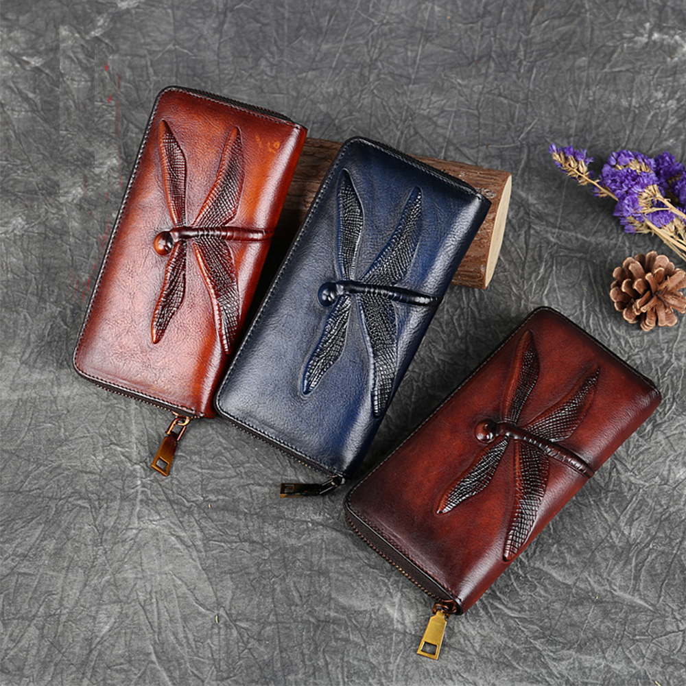 Interior Design Id - Dompet Panjang Wanita Dompet Ritsleting Kulit