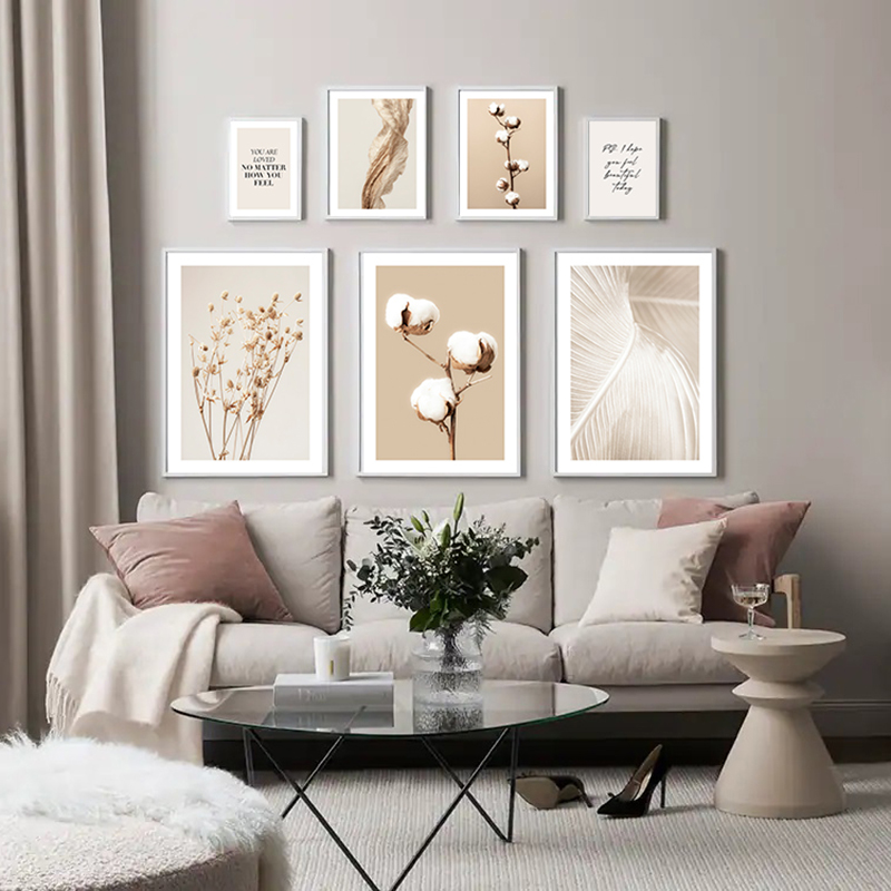 Boho Gambar Bunga untuk Desain - Interior Design Studio ulasan dan harga