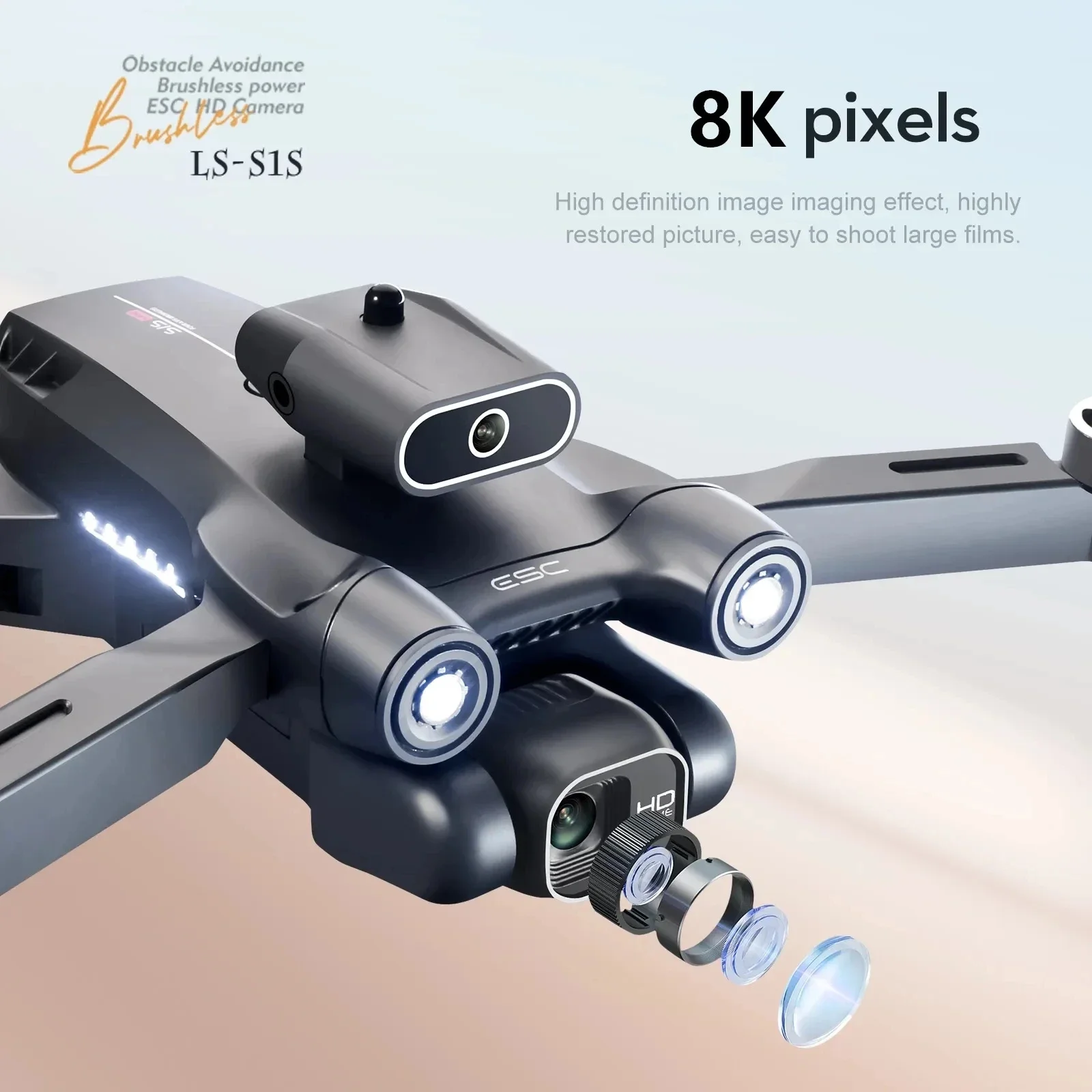 S1S Drone kamera GPS 5G 8K pro - Interior Design Game ulasan dan harga