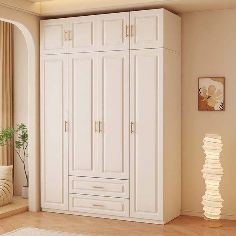 Lemari Pakaian Putih Krim Akse - Interior Design White And Wood ulasan dan harga