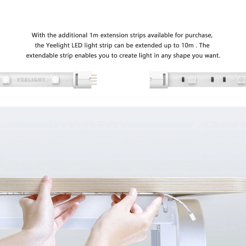Yeelight Aurora Smart 2M Light - Yeelight Light Lightstrip ulasan dan harga