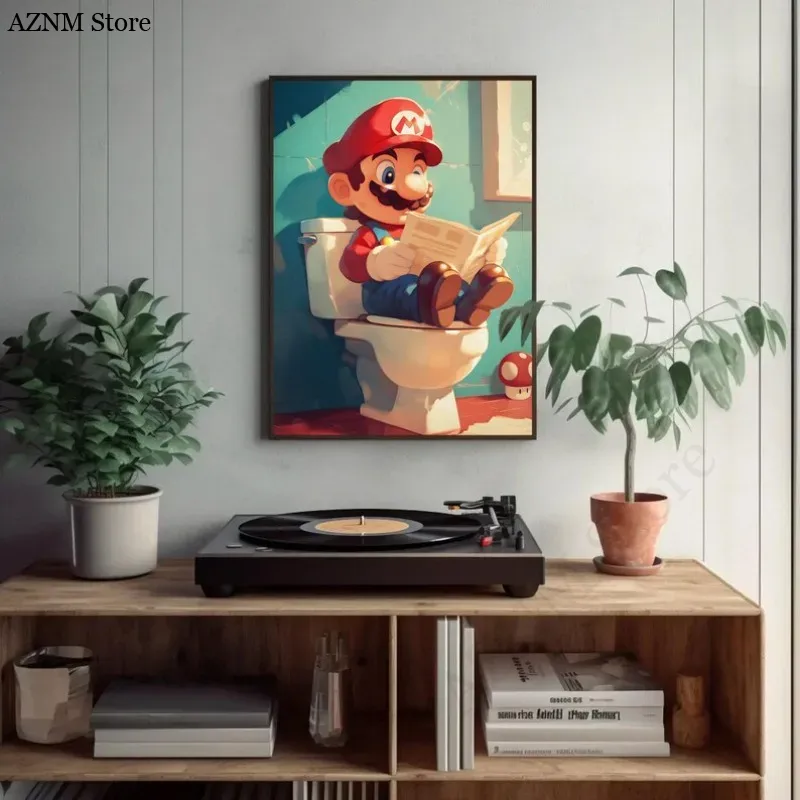 Poster Video Game Kartun Kamar - Interior Design Game ulasan dan harga