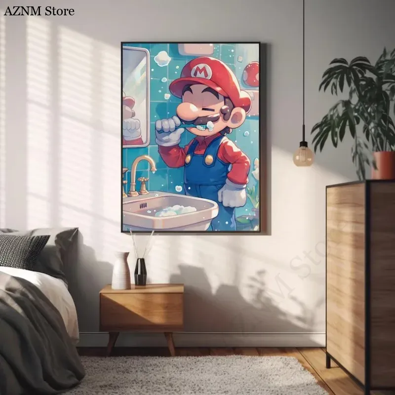 Poster Video Game Kartun Kamar - Interior Design Game ulasan dan harga