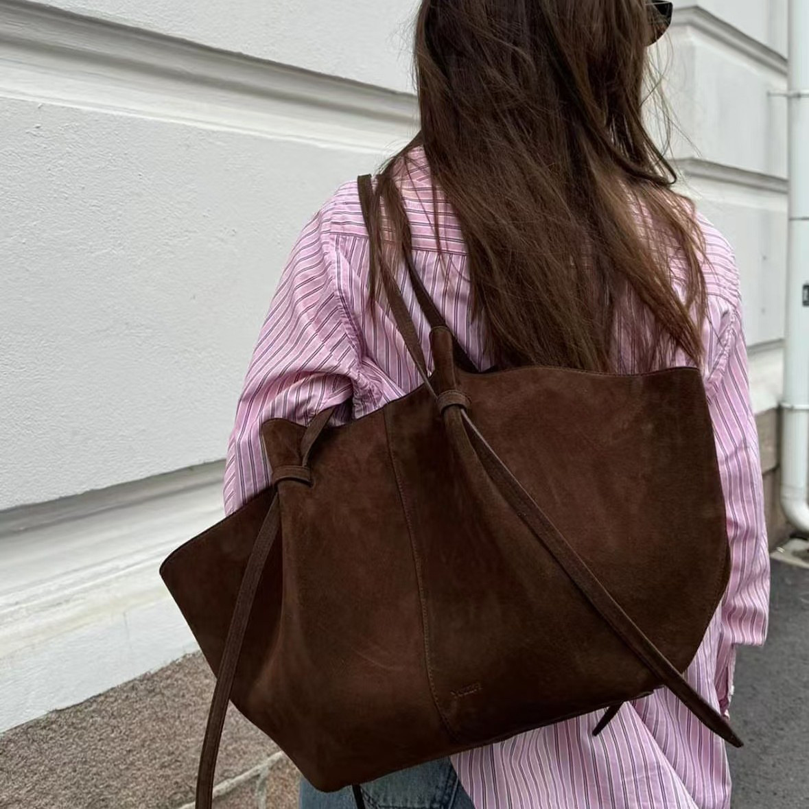 Tas Tote Suede Imitasi Untuk W - Interior Design Name ulasan dan harga