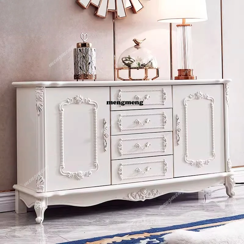 Lemari ruang tamu putih Nordik - Interior Design White And Wood ulasan dan harga