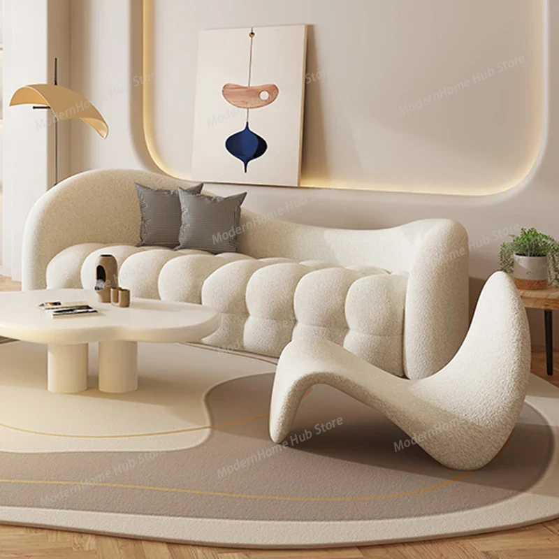 Sofa Ruang Tamu Warna Krem Put - Interior Design White And Wood ulasan dan harga