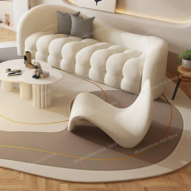 Sofa Ruang Tamu Warna Krem Put - Interior Design White And Wood ulasan dan harga
