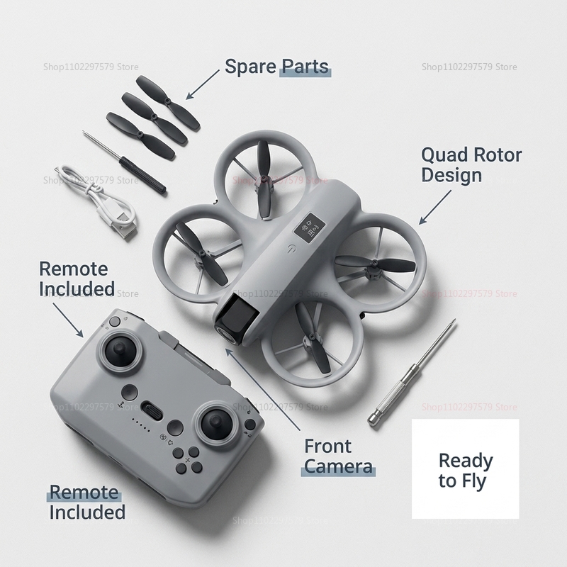 Drone Mini dengan Kamera HD 8K - Interior Design Game ulasan dan harga