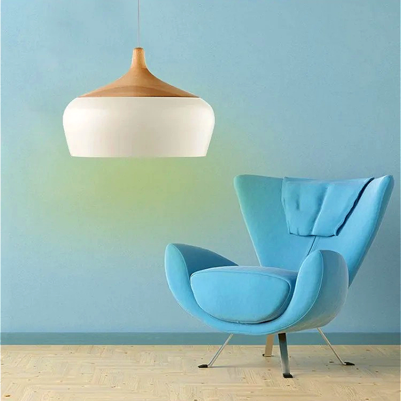 Lampu Gantung Langit-langit Ka - Interior Design White And Wood ulasan dan harga