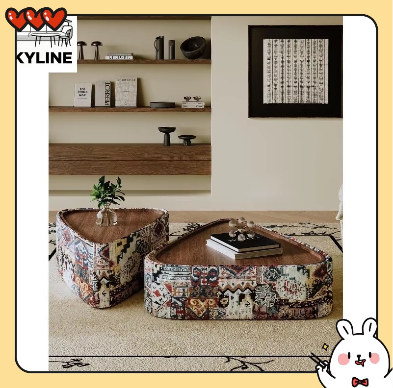 Meja Kopi Sudut Segitiga Geome - Geometric Shelf Triangle ulasan dan harga