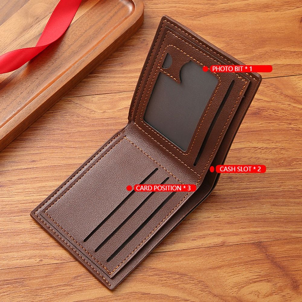 Dompet Pendek Pria Kulit PU De - Interior Design Id ulasan dan harga