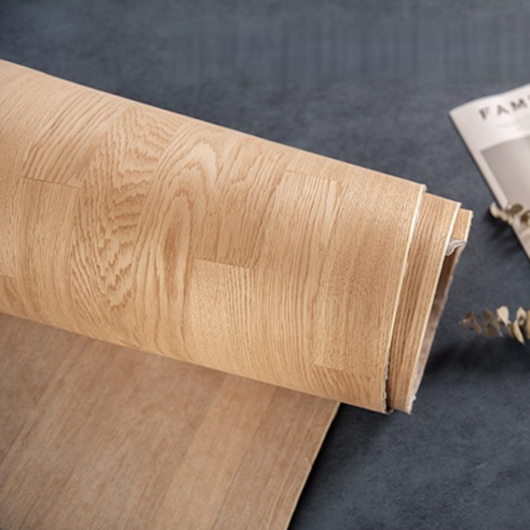 Veneer Kayu Ek Putih Alami Bua - Interior Design White And Wood ulasan dan harga