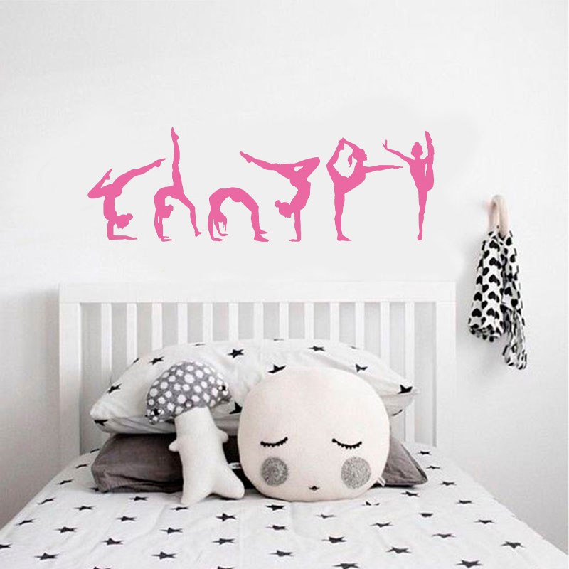 Set 6 Stiker Dinding Senam Pes - Interior Design Studio ulasan dan harga