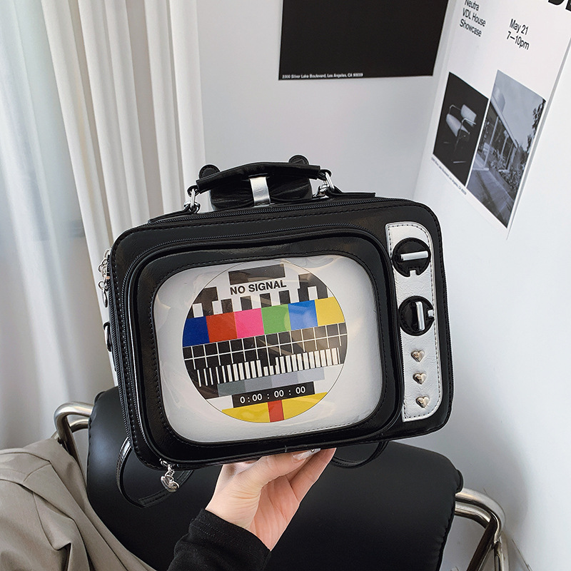 Tas Selempang Lucu TV Vintage  - Interior Design Tv Room ulasan dan harga