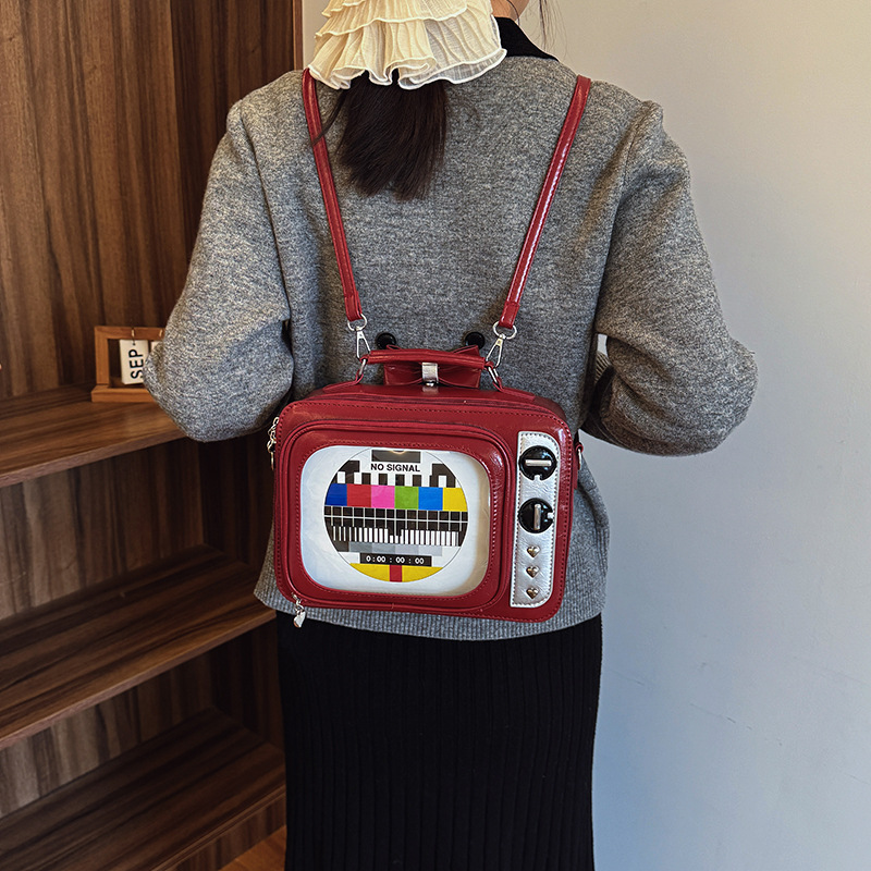Tas Selempang Lucu TV Vintage  - Interior Design Tv Room ulasan dan harga