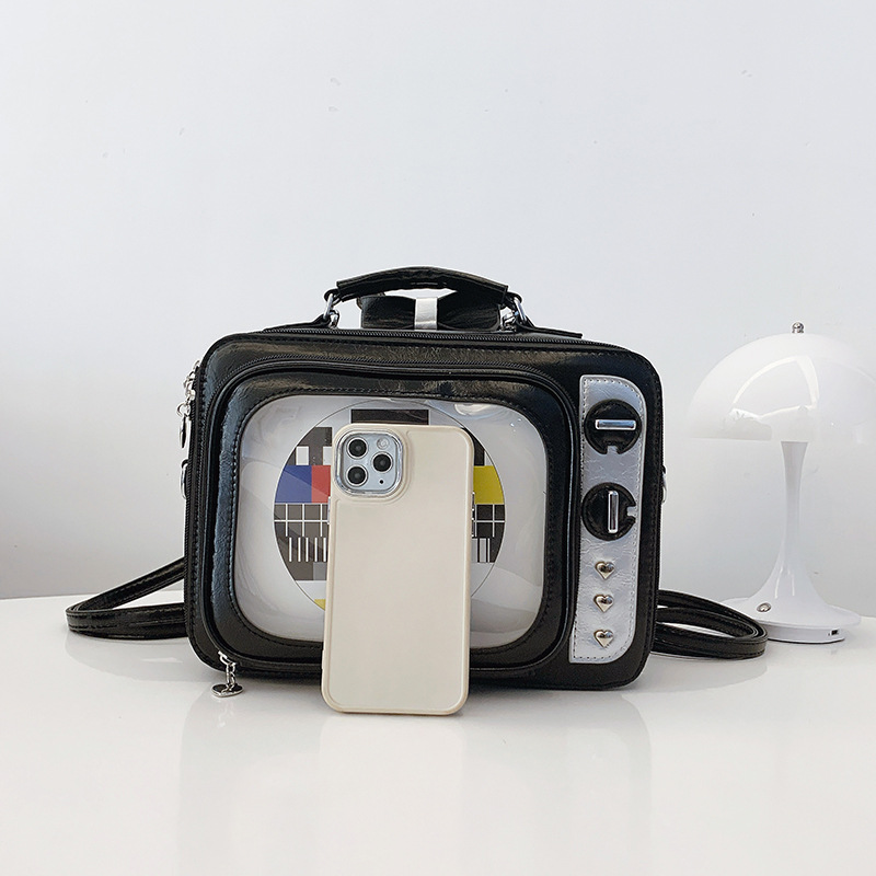 Tas Selempang Lucu TV Vintage  - Interior Design Tv Room ulasan dan harga