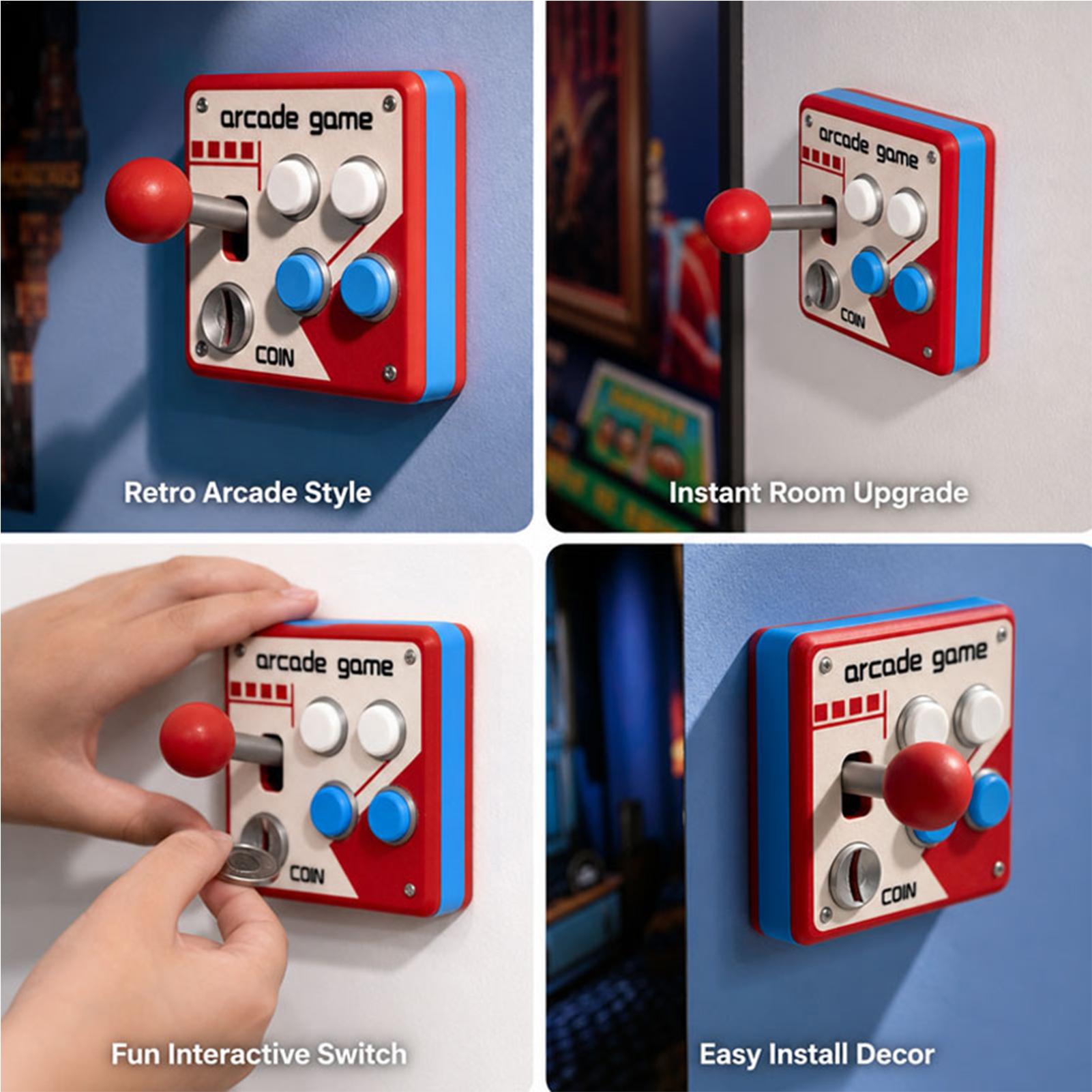 Penutup Sakelar Lampu Game Ret - Interior Design Game ulasan dan harga