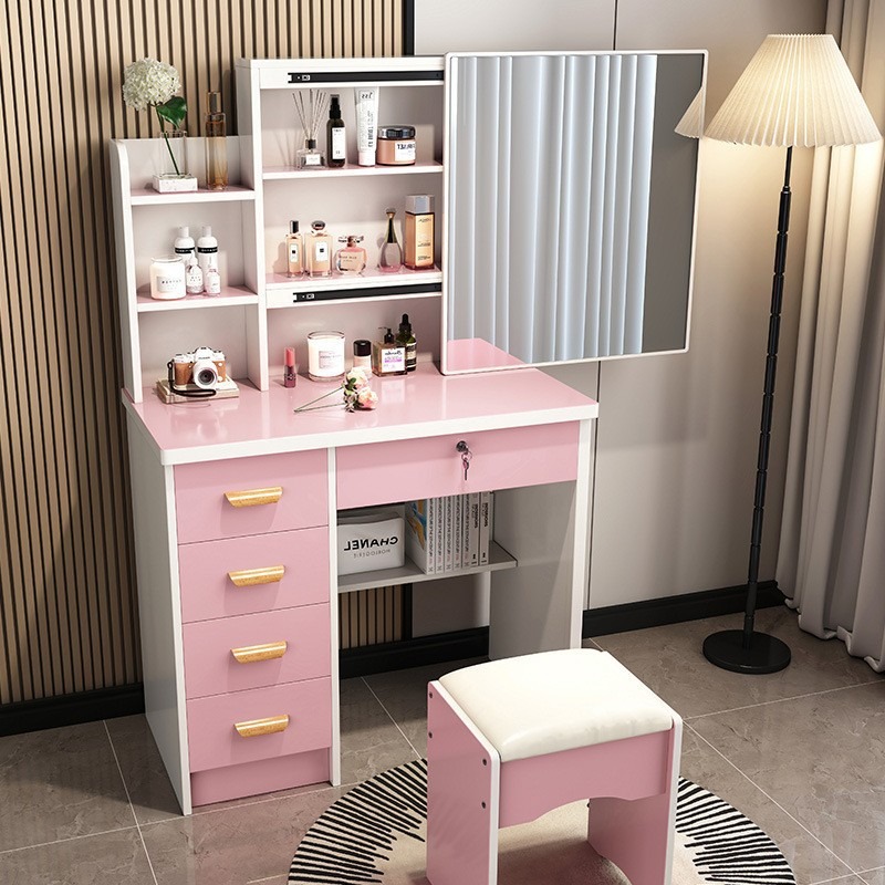 Desain Meja Rias Estetika Mode - Interior Design White And Wood ulasan dan harga