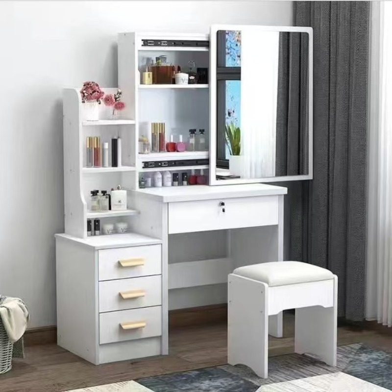 Desain Meja Rias Estetika Mode - Interior Design White And Wood ulasan dan harga
