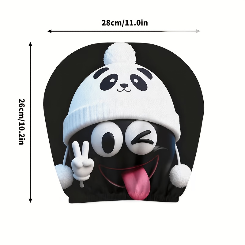 1/2 Pcs Sarung Sandaran Kepala - Interior Design Emoji ulasan dan harga
