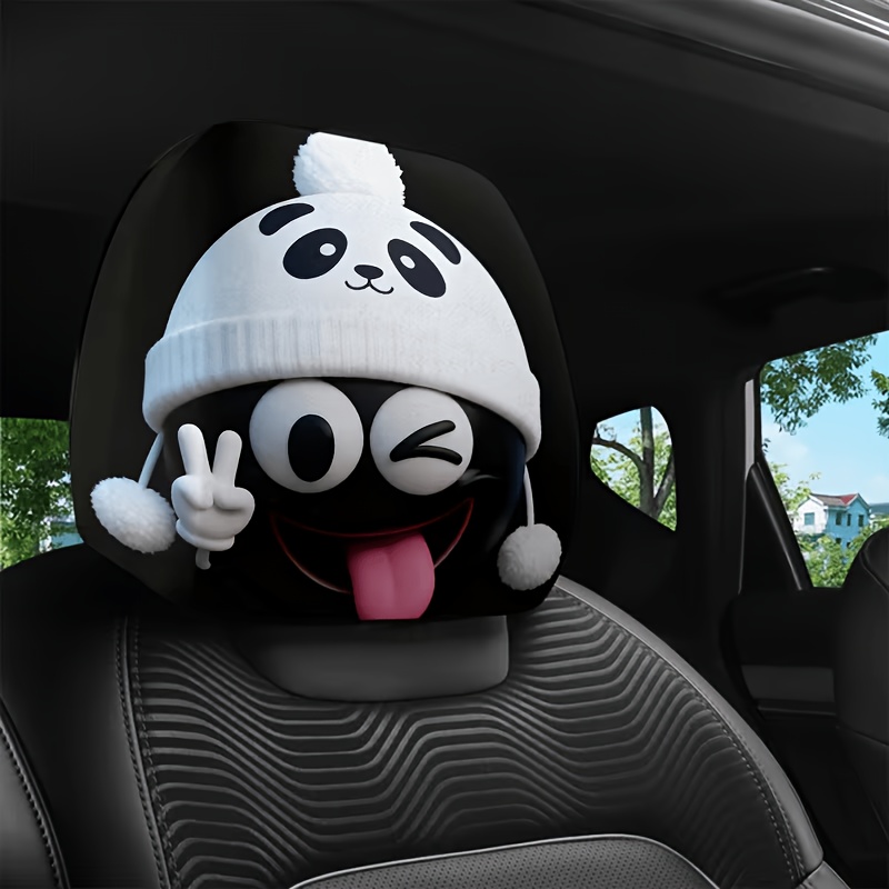 1/2 Pcs Sarung Sandaran Kepala - Interior Design Emoji ulasan dan harga