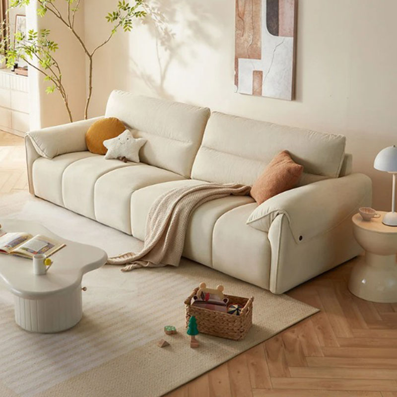 Sofa Ruang Tamu Desain Interio - Interior Design White And Wood ulasan dan harga