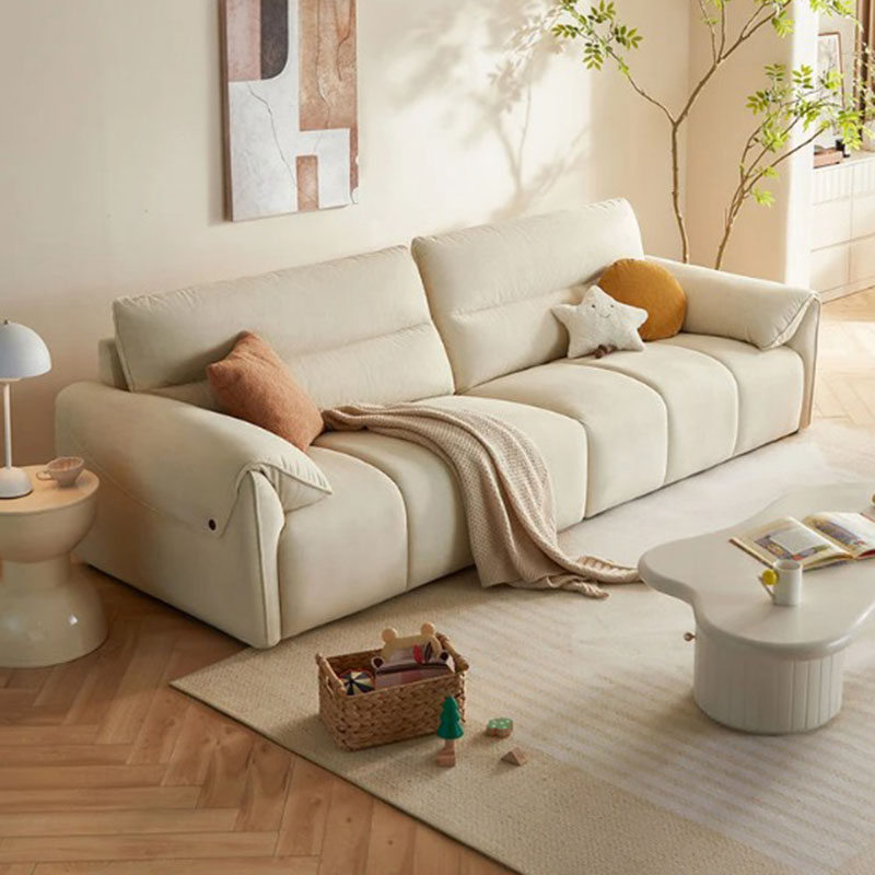 Sofa Ruang Tamu Desain Interio - Interior Design White And Wood ulasan dan harga