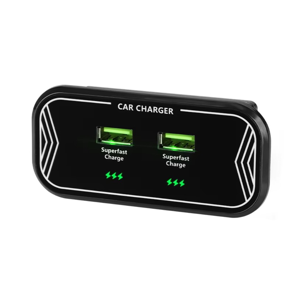 Pengisi Daya Mobil 45W Hitam u - Interior Design Output ulasan dan harga